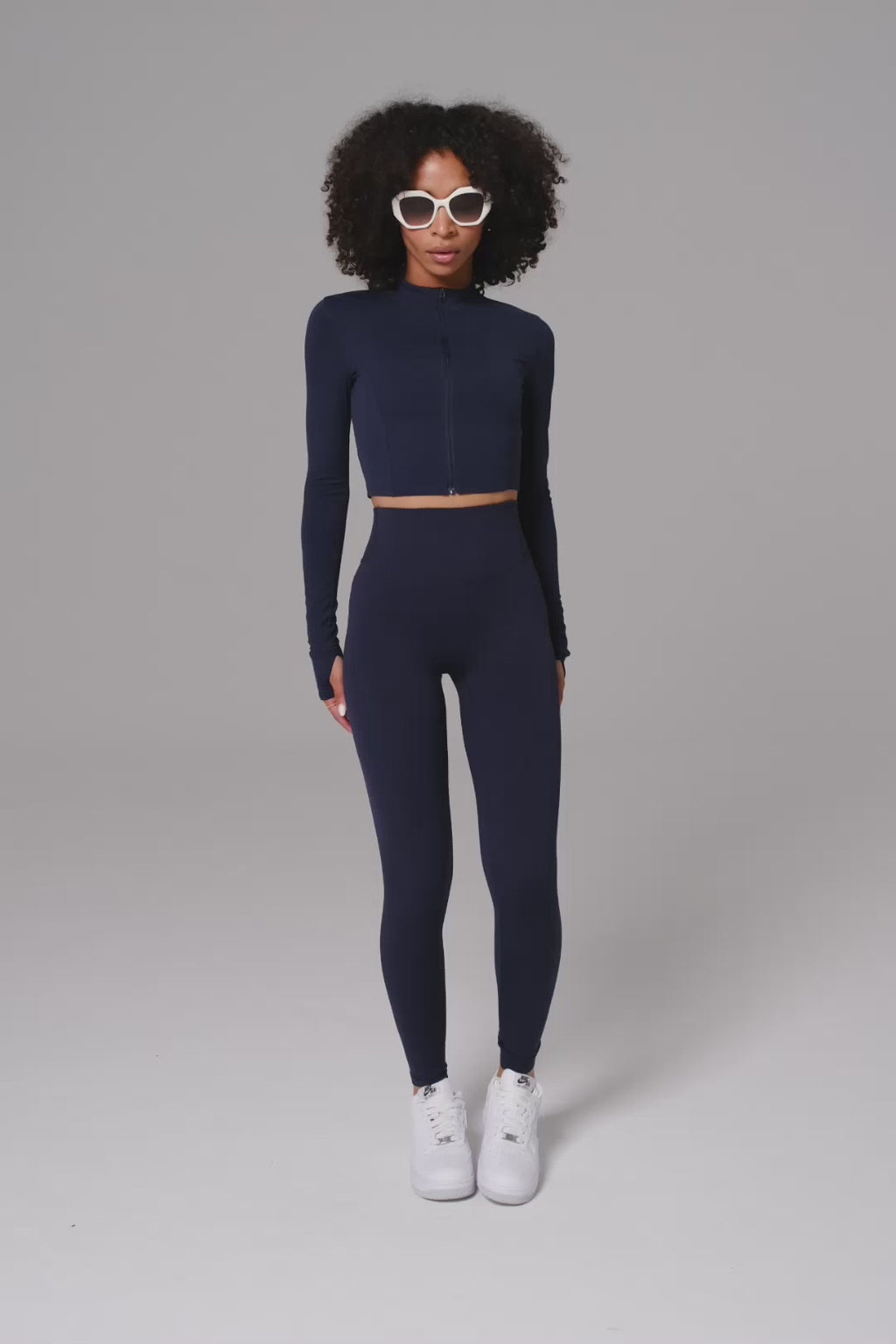 Flex Sports Bra - Navy