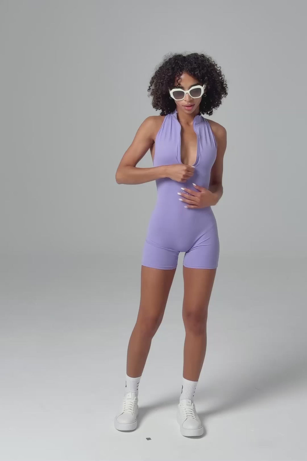 Milana Jumpsuit - Tropical Violet (FINAL SALE)