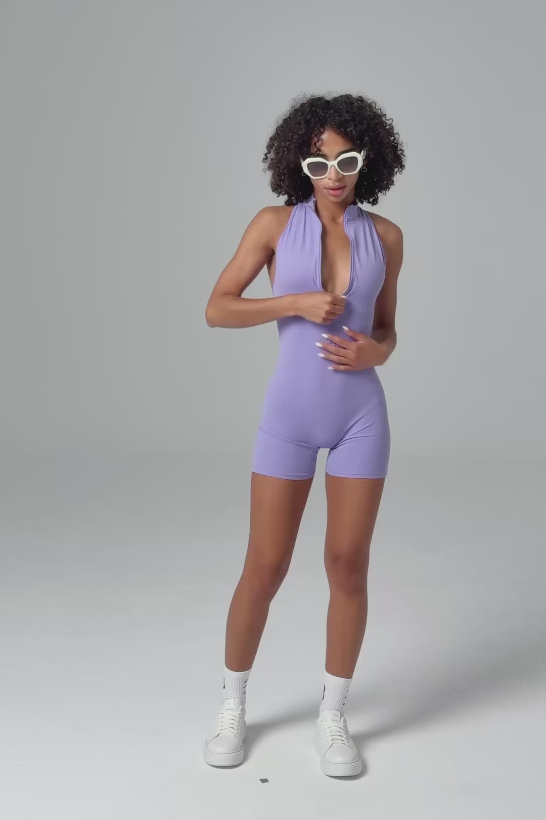 Milana Jumpsuit - Tropical Violet (FINAL SALE)