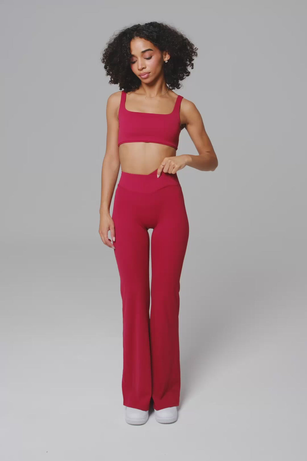Maeve Sports Bra - Maroon (FINAL SALE)