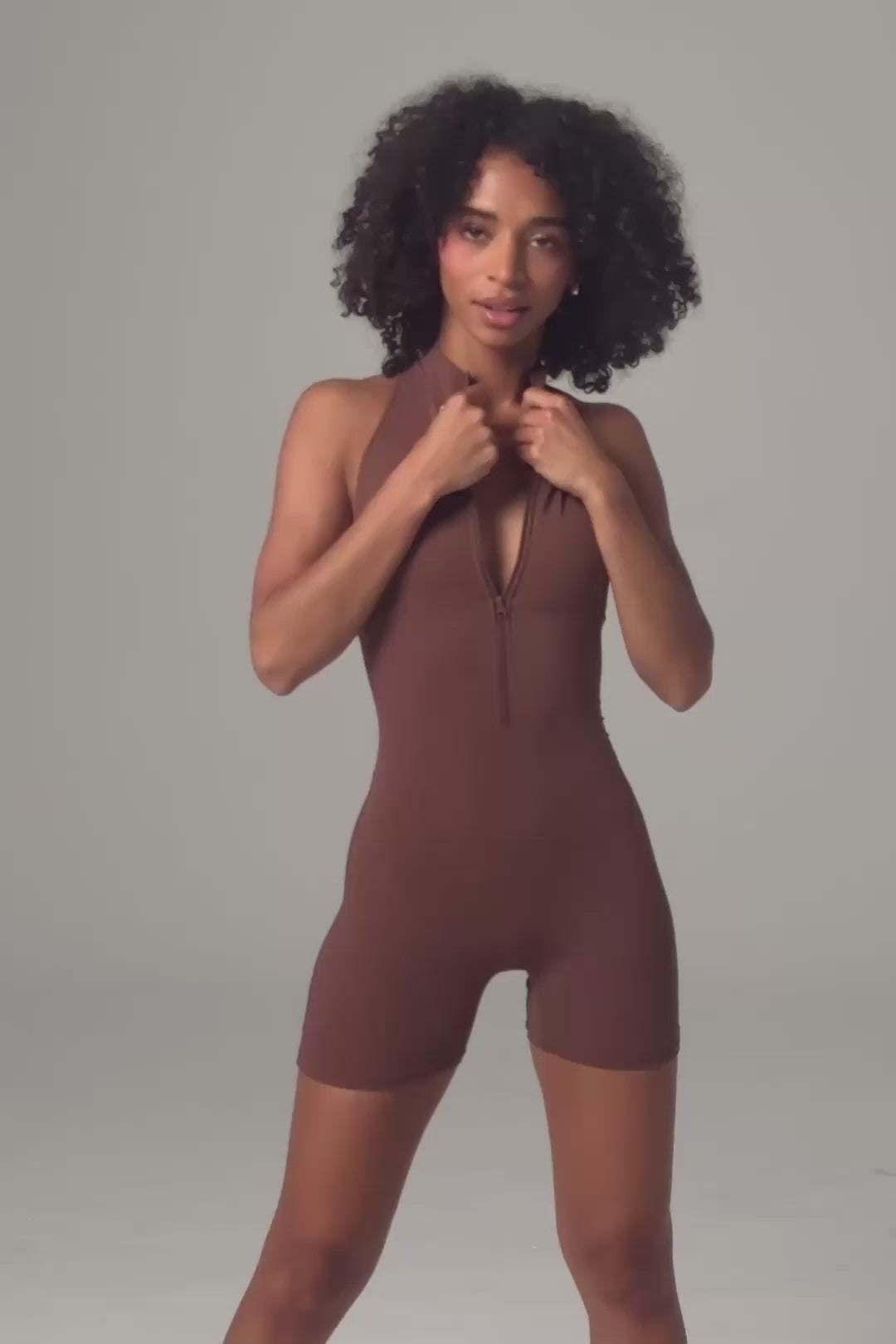 Milana Jumpsuit - Mocha (FINAL SALE)