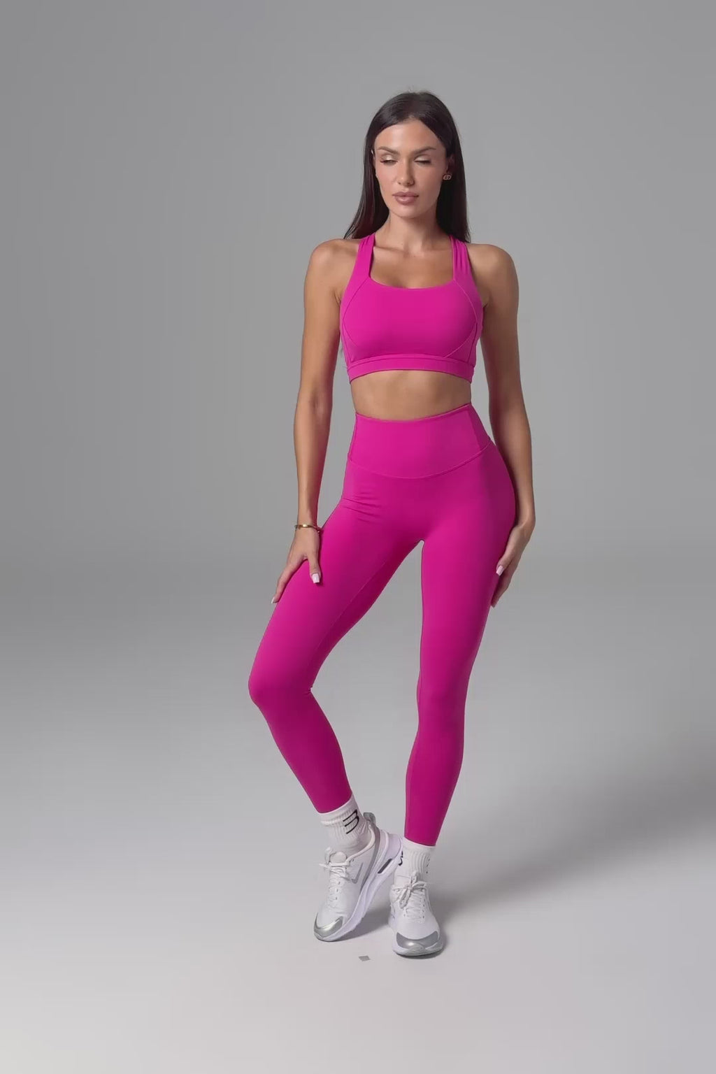 Flex Sports Bra - Magenta