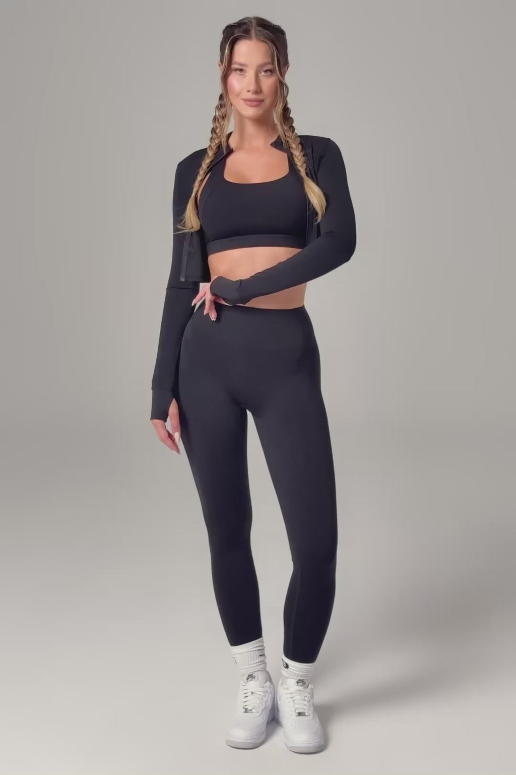 Flex Invisible Scrunch Leggings - Black