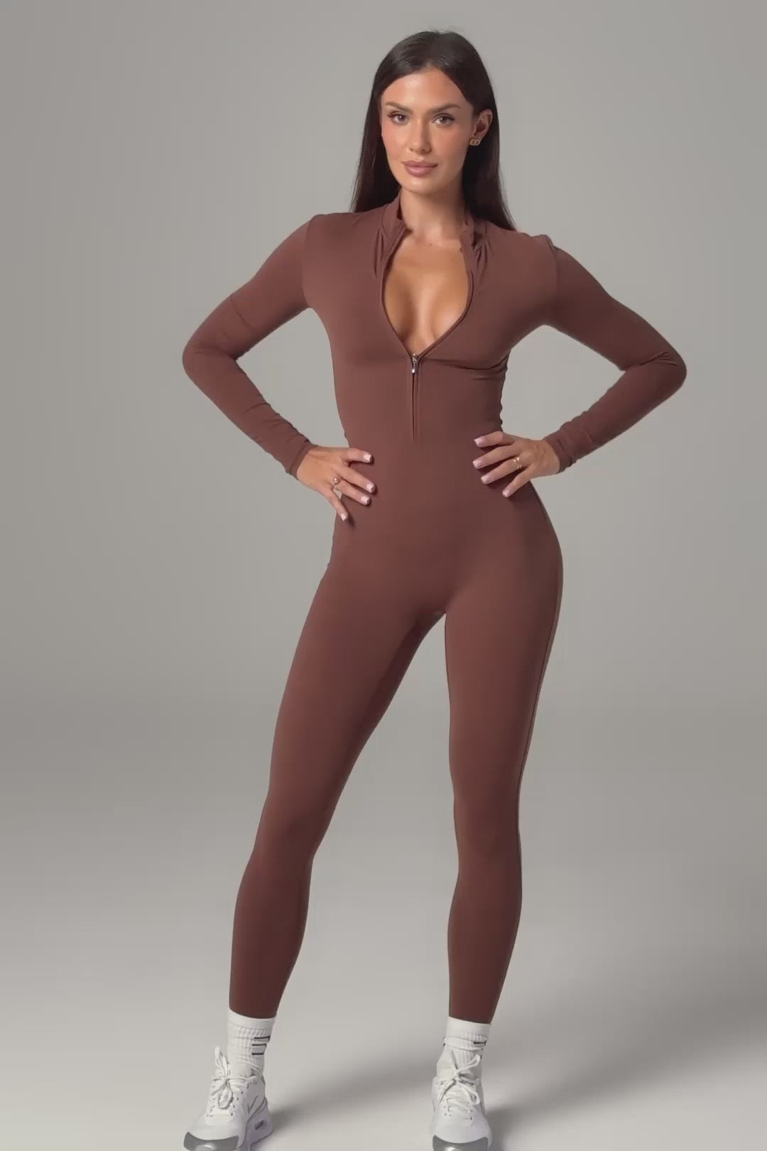 Mia Jumpsuit - Cocoa