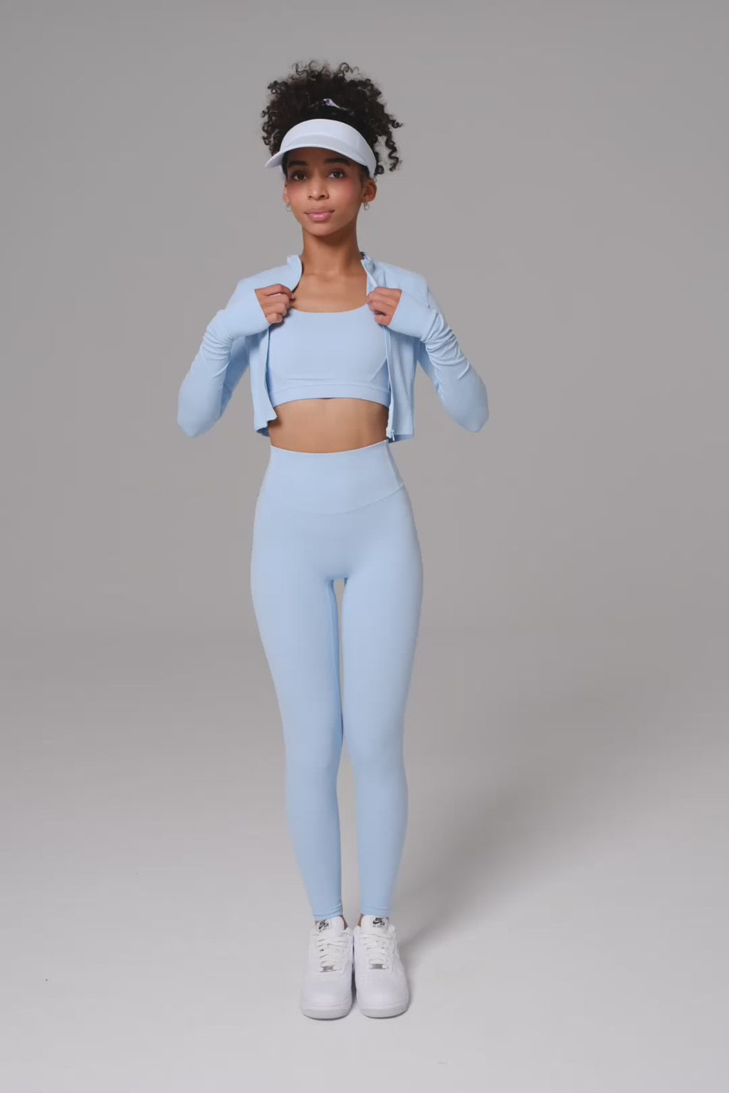 Flex Sports Bra - Ice Blue