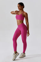 Serenity Minimalistic Sports Bra - Magenta - BOTA Official