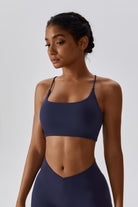 Serenity Minimalistic Sports Bra - Navy (FINAL SALE) - BOTA Official