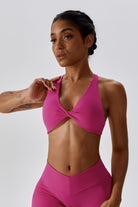 Serenity Strappy Sports Bra - Magenta - BOTA Official