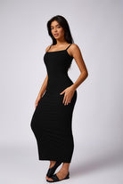 Thalia Long Dress - Black - BOTA Official