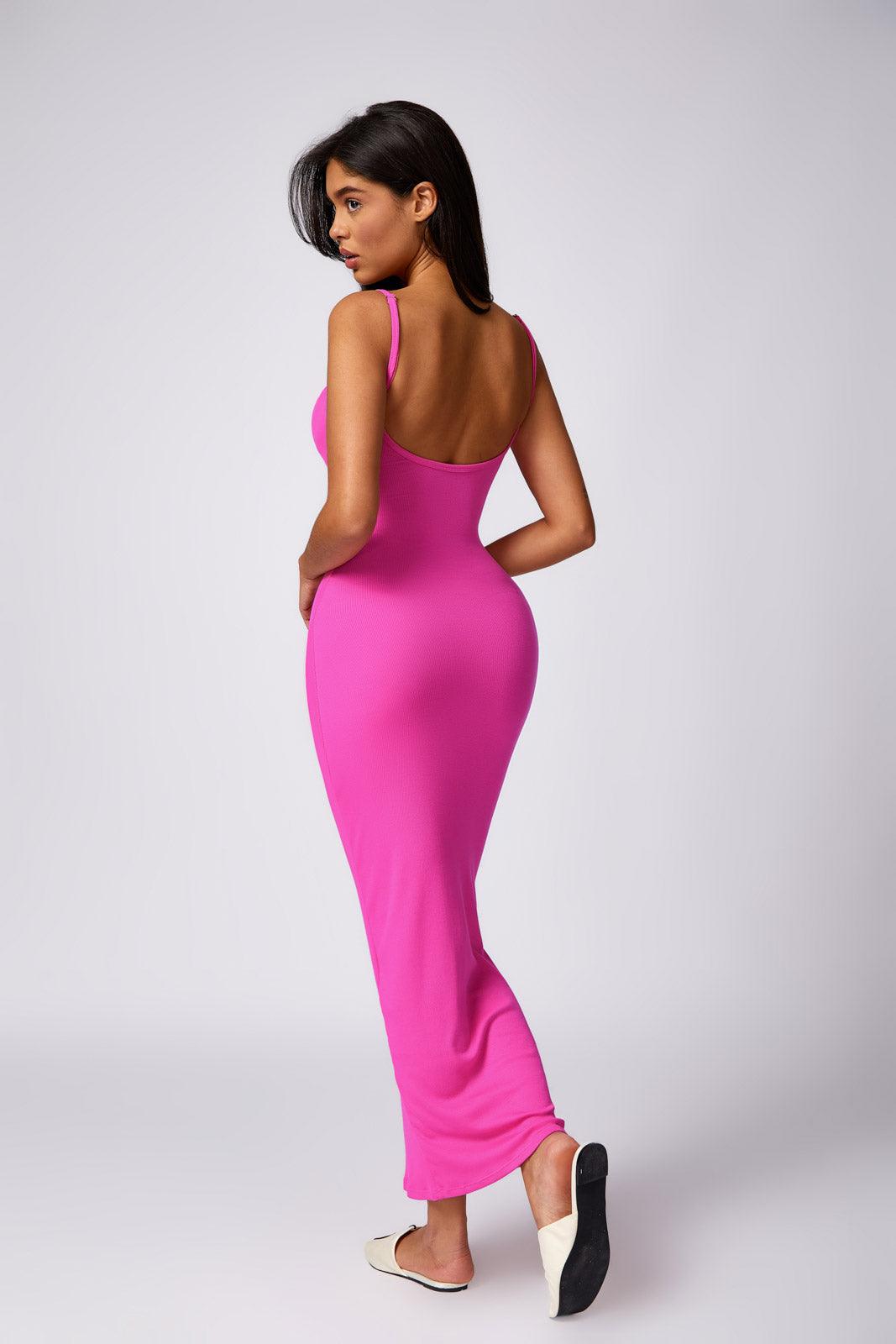 Thalia Long Dress - Magenta - BOTA Official