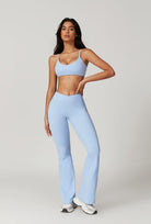 Zoe Flared Leggings - Ice Blue - BOTA Official