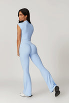 Zoe Flared Leggings - Ice Blue - BOTA Official