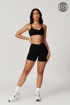 Zoe Sports Bra & Shorts Set - Black - BOTA Official