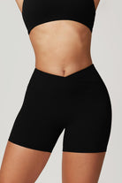 Zoe Sports Bra & Shorts Set - Black - BOTA Official