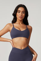 Zoe Sports Bra & Shorts Set - Navy - BOTA Official